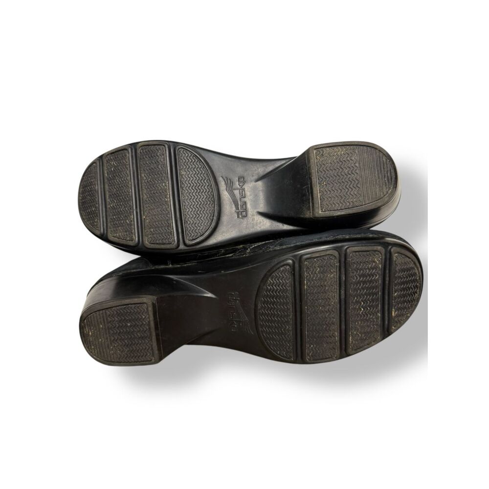 Dansko Sally Mary Jane Black Suede Clogs Women’s EU 41 US 11 - Picture 7 of 7